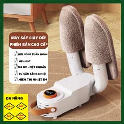 Máy sấy giày dép Dyer đa năng, diệt khuẩn bằng tia UV hẹn giờ làm khô nhanh  khử mùi thông minh. 2