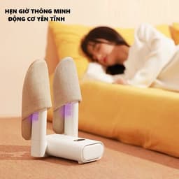 Máy sấy giày dép Dyer đa năng, diệt khuẩn bằng tia UV hẹn giờ làm khô nhanh  khử mùi thông minh. 4
