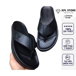 dép xỏ ngón thời trang da bò cao cấp đế pu 2 lớp chống đau chân cao 3cm thời trang 2026 sang trọng lịch sự H01 1