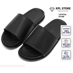 dép xỏ ngón thời trang da bò cao cấp đế pu 2 lớp chống đau chân cao 3cm thời trang 2026 sang trọng lịch sự H01 4