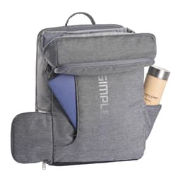Balo laptop văn phòng Simple Carry MK5M Nhiều Ngăn Tiện Lợi, Có Thể Mở 180 Độ, Vải Trượt Nước cao cấp 6