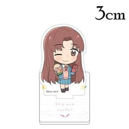 (3CM) Standee SKIP AND LOAFER ver UỐNG TRÀ SỮA NGON QUÁ NÈ tượng mica acrylic anime in hình chibi trang trí trưng bày 4