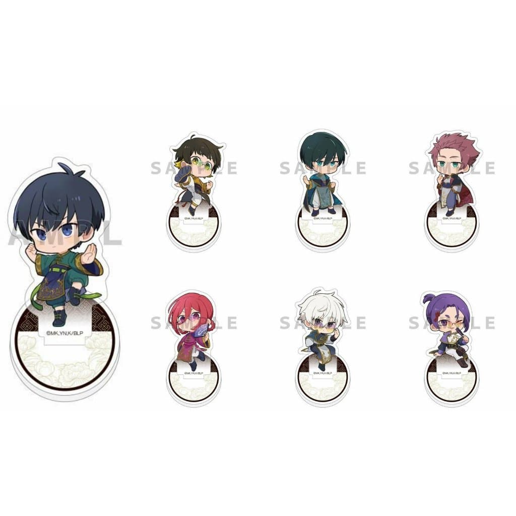(mua 1 tặng 1) (3CM) Standee BLUE LOCK ver KUNGFU tượng mica acrylic anime in hình chibi trang trí trưng bày