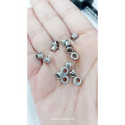 Khoen ore 3mm (Khoen 3 ly) Khuy mắt cáo bấm bạt, bấm túi giấy Bằng NHÔM Túi 100 cái (không có long đền) 5