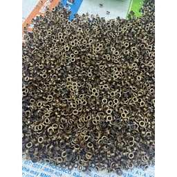Khoen ore mắt cáo 5mm Bằng sắt xi màu ĐỒNG (Không long đền) Ô rê 5mm Sắt Chuyên dùng đóng túi giấy, thẻ tag, bạt 5