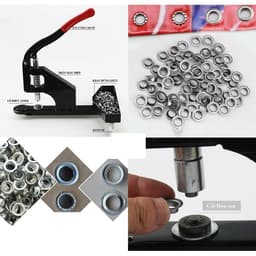 Máy dập khuy bạt BSR - Máy đục ore - Máy đóng khoen lỗ bạt, Máy dập khuy bạt cối hoa sen 4