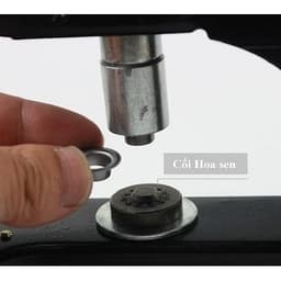 Máy dập khuy bạt BSR - Máy đục ore - Máy đóng khoen lỗ bạt, Máy dập khuy bạt cối hoa sen 5