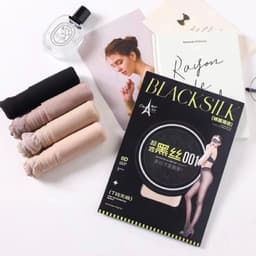 (Hàng Loại 1)Quần tất giấy da nữ BLACK SILK 6D siêu mỏng siêu dai trong suốt tàng hình 2