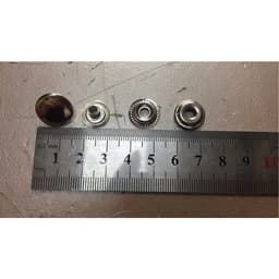 Nút bấm 4 thành phần (nút chén) Nút bấm SẮT Size 15mm Dùng làm đồ thủ công 6