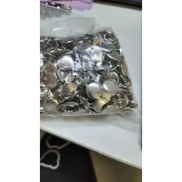Nút bấm 4 thành phần (nút chén) Nút bấm SẮT Size 15mm Dùng làm đồ thủ công 4