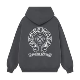Áo Hoodie ChromHearts chất nỉ bông Hàn cao cấp dáng rộng cho nam nữ [A194] 5