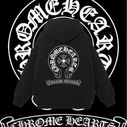Áo Hoodie ChromHearts chất nỉ bông Hàn cao cấp dáng rộng cho nam nữ [A194] 2