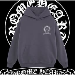 Áo Hoodie ChromHearts chất nỉ bông Hàn cao cấp dáng rộng cho nam nữ [A194] 4