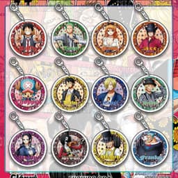 Móc khoá in hình ONE PIECE ver TÚ LƠ KHƠ mica trong acrylic game chibi xinh xắn 1