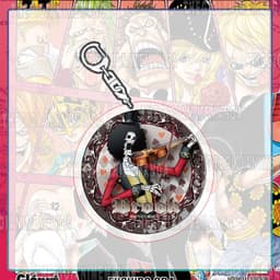 Móc khoá in hình ONE PIECE ver TÚ LƠ KHƠ mica trong acrylic game chibi xinh xắn 7