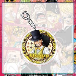 Móc khoá in hình ONE PIECE ver TÚ LƠ KHƠ mica trong acrylic game chibi xinh xắn 2