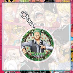 Móc khoá in hình ONE PIECE ver TÚ LƠ KHƠ mica trong acrylic game chibi xinh xắn 6