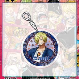 Móc khoá in hình ONE PIECE ver TÚ LƠ KHƠ mica trong acrylic game chibi xinh xắn 8