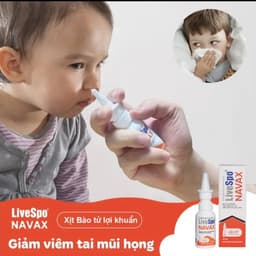 [ Chính Hãng ]Livespo Navax Hộp Vàng 5 Ống Dự Phòng Giúp Giảm Nguy Cơ Viêm Đường Tai, Mũi, Họng 6
