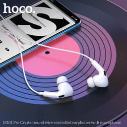 Tai Nghe Hoco M101 Pro Chui 3.5 và Hoco M101 có micro nút bấm âm lượng trên tai. NL 3