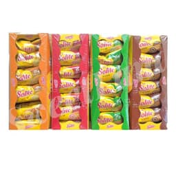 Bánh bông lan cuộn kem Solite hộp 18 cái hộp 324gr 2