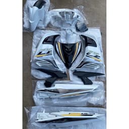 Dàn áo Exciter 135 trắng đen tem Lc( ko body kit) 1