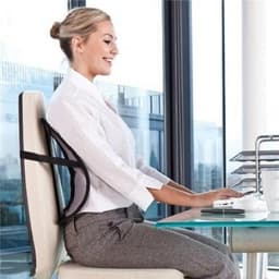 Tấm Tựa Ghế Văn Phòng. TỰA LƯNG GHẾ VĂN PHÒNG GHẾ Ô TÔ DẠNG LƯỚI, miếng dựa ngồi xe hơi chống gù 3