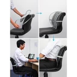 Tấm Tựa Ghế Văn Phòng. TỰA LƯNG GHẾ VĂN PHÒNG GHẾ Ô TÔ DẠNG LƯỚI, miếng dựa ngồi xe hơi chống gù 8