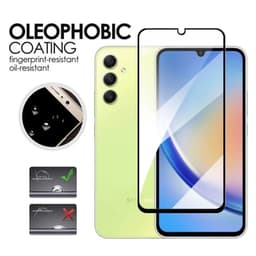 [FULL KEO-Ảnh Thật] Kính CL Samsung A24 4G/ A34 5G Cường Lực 2.5D-9H FULL Màn 2