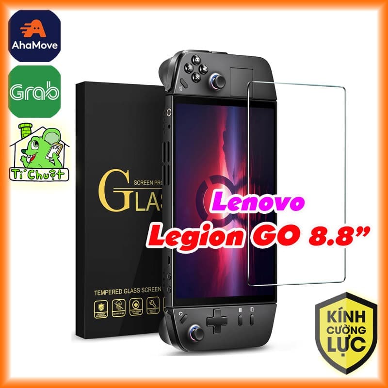 [Ảnh Thật] Kính CL Máy Game Lenovo LEGION GO 8.8" 2023 Trong Suốt Cường Lực 2.5D Phủ Nano