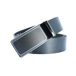 Thắt lưng nam da bò nguyên miếng mặt khóa lăn tự động, dây lưng nam cao cấp L05B1 4