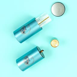 Bộ hộp trà thiếc hoạ tiết phong cảnh cao cấp Bộ hộp thiếc đựng trà 2 hộp lớn 1 hộp nhỏ - HVL TEA 4