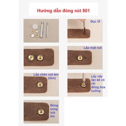 Cây đóng nút bấm 501 15mm (nút bấm 4 thành phần) / Cây đóng nút bấm 503 12mm 2