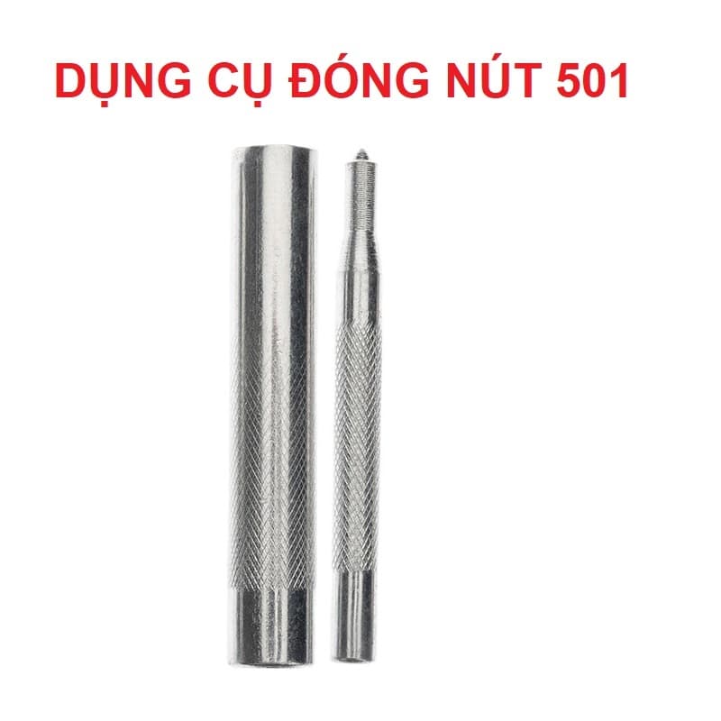 Cây đóng nút bấm 501 15mm (nút bấm 4 thành phần) / Cây đóng nút bấm 503 12mm