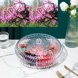Khay Mứt Tết Hoàng Gia Đựng Bánh Kẹo Ngày Tết, Trang Trí Phòng Khách 7