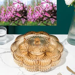 Khay Mứt Tết Hoàng Gia Đựng Bánh Kẹo Ngày Tết, Trang Trí Phòng Khách 4