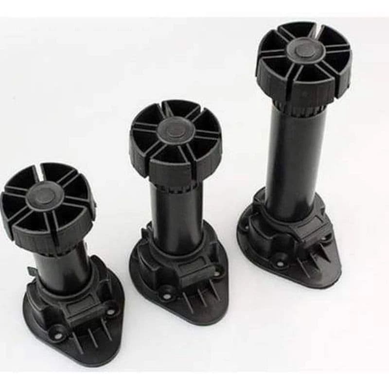 Chân nhựa tủ bếp tăng chỉnh, chân tăng tủ bếp (4 cái)