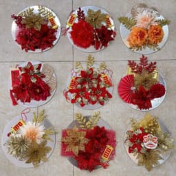 Set phụ kiện làm tháp bánh, tháp nước 7-8 món 7