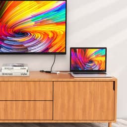 Cáp Chuyển Hoco HB14 Type-C Ra (HDMi + Type-C + Usb 3.0) và Cáp Chuyển HOCO UA16 TYPE-C Ra HDMI 4K 7