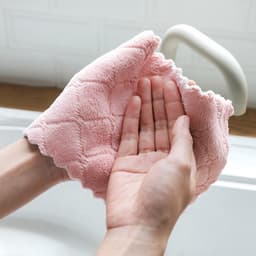 SET 10 CHIẾC KHĂN LAU BẾP ĐA NĂNG, 2 MẶT SIÊU MỀM MỊN 8