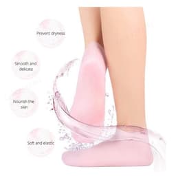 Tất ,Vớ silicone Găng Tay Tẩy Tế Bào Chết Dưỡng Ẩm Giảm Đau Chống Nứt Nẻ Cho Nữ 9