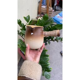 Ấm trà đất nung pha trà sữa Vân Nam hottrend 2023 dung tích 500ml 3