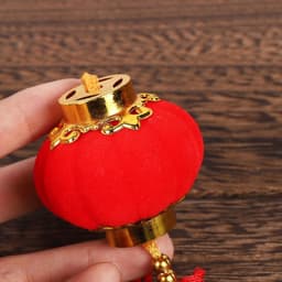 30 QUẢ chiếc lồng đèn mini từ 3-12cm trang trí cây cảnh, cồng nhà trong dịp tết hoặc lễ hội 4