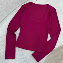 Áo Thun Nữ BIgsize Tay Dài LIMO Áo Phong Ôm Body Xinh Dễ Thương Mặc Nhà Đi Chơi Thun Tăm Lạnh MS3003 8