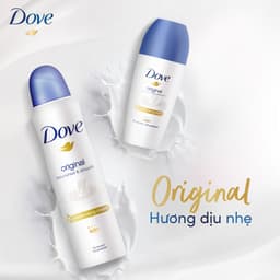 Lăn Khử Mùi Dưỡng Da Sáng Mịn Lưu Hương Dịu Nhẹ Dove Moisturising Cream Antiperspirant 40ml 6