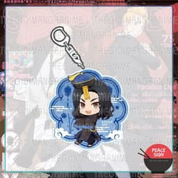 (mua 1 tặng 1) Móc khóa TOKYO REVENGERS ver CƯƠNG THI in hình anime chibi Mica trong acrylic dễ thương 6