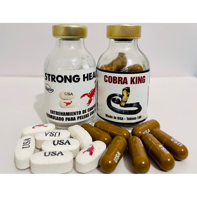 BÒ CẠP MỸ STRONG HEALTHY - VIÊN ĐÁ NÂU COBRA KING - VIÊN ĐÁ KẸO ĐẦU LÂU CHO GÀ - VIÊN ĐÁ NHỘNG ĐỎ MỸ CHO GÀ