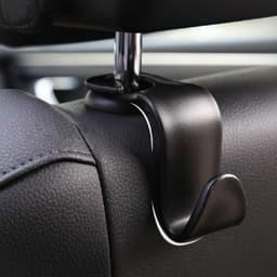Móc treo đồ gắn sau ghế ô tô xe hơi nhựa ABS cao cấp chắc chăn nhỏ gọn tiện lợi - HÀNG LOẠI 1 7