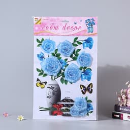 Tranh Hoa Nổi 3D, Tranh Dán Tường Bình Hoa 3D trang trí nhà đón Tết 2024 5