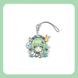 (mua 1 tặng 1) Móc dây treo điện thoại HUO HUO HONKAI STAR RAIL ver CẢM XÚC chibi mica móc khóa anime game phụ kiện 2